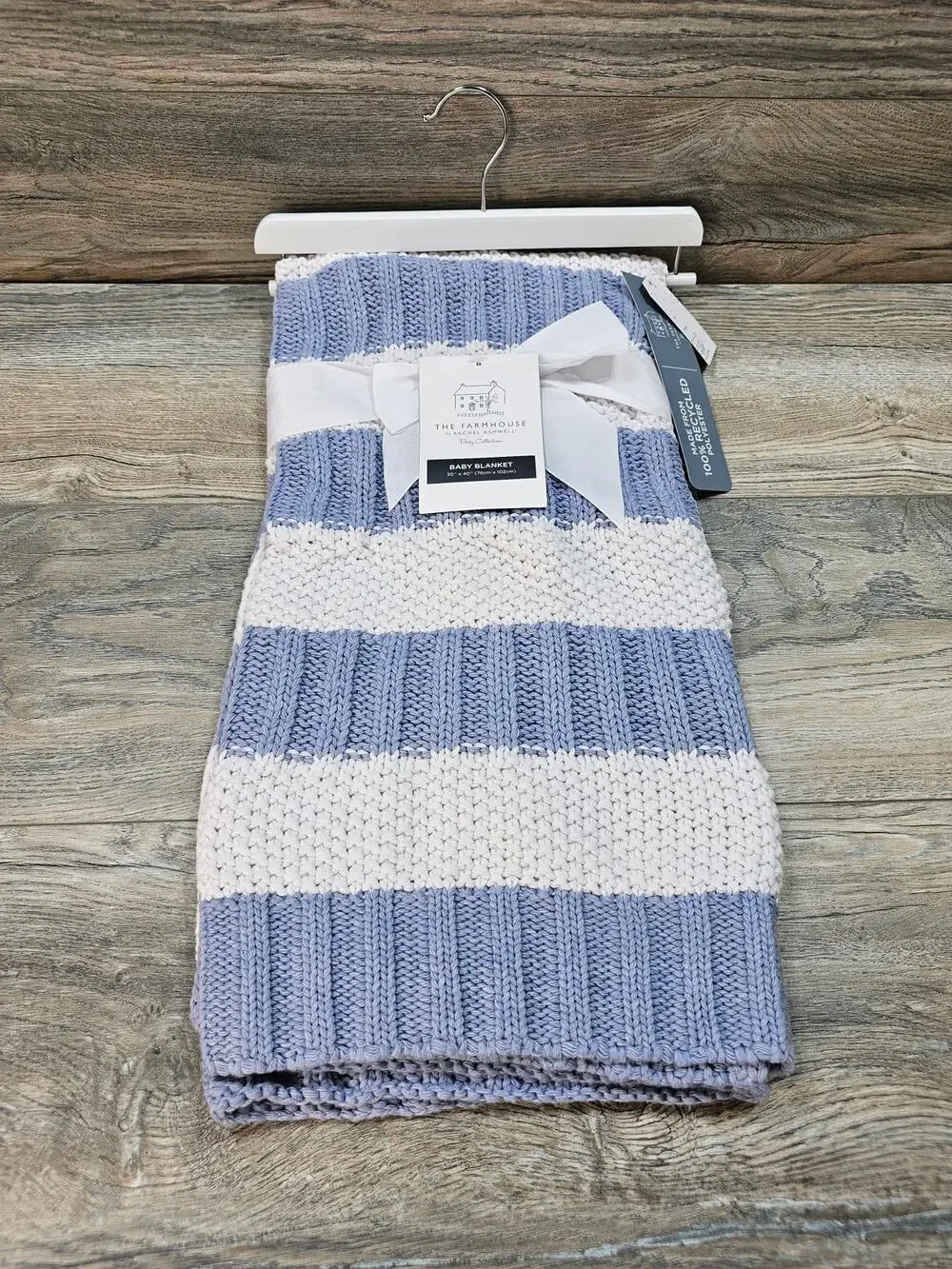 Rachel Ashwell The Farmhouse Knit Baby Blanket